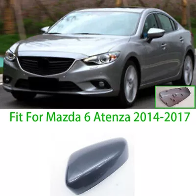 Fit For Mazda 6 Atenza 2014-2017 Gray Left Rearview Door Mirror Cover Shell Cap • $41