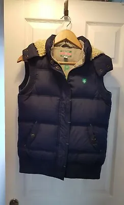 Rampant Sporting Gilet / Body Warmer Jacket Size 10 Feather Down Style Navy • £23.88