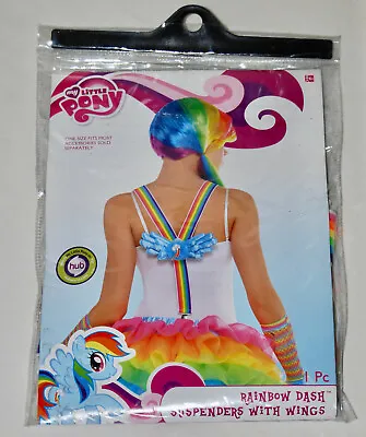 New My Little Pony Rainbow Dash Costume Suspenders With Wings One Size • $9