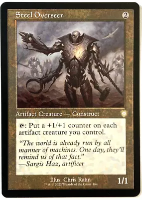 MTG Steel Overseer The Brothers' War Commander 164 NM • $3.75