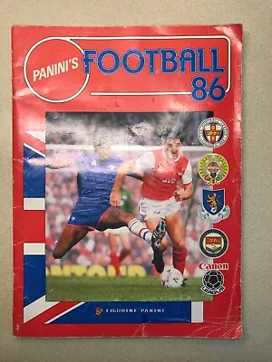 Panini 1986 - Football  Sticker Album 100% Complete . Very Good Condition • £95