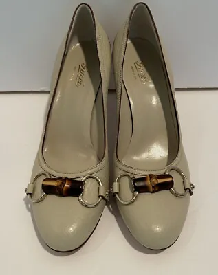 Gucci 81/2 Pebbles Leather Pumps New • $399