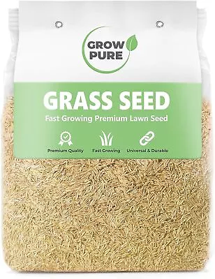 Grass Seed (1kg Covers 60 Sqm) Quick Lawn Patch Repair Fast Growing Lawn Seed  • £16.66