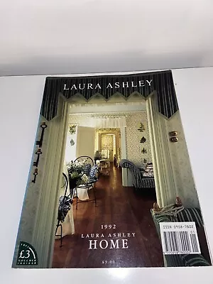 Vintage Laura Ashley Home Catalogue 1992. FREE/FAST UK DELIVERY • £19.89