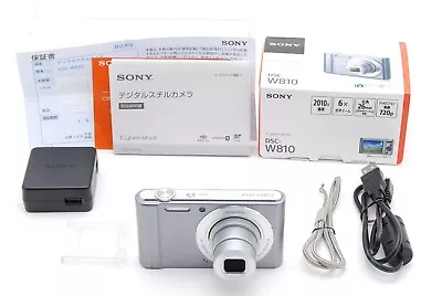 Read 【Near MINT】 Sony Cyber Shot DSC-W810 6X Compact Silver Japanese Only JAPAN • $109.99