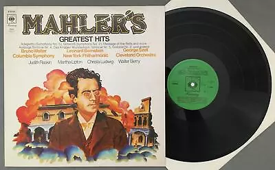 K928 Mahler Greatest Hits Bernstein Walter Szell CBS S 30 044 Stereo • $9.90