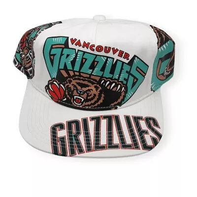 Mitchell & Ness Vancouver Grizzlies In Your Face Deadstock Adjustable Snapback • $42.99