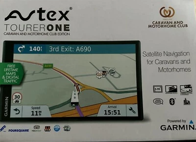 Garmin Avtex Tourer One Sat Nav Caravan And Motorhome Edition • £42