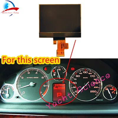 Peugeot 407 Lcd Pcb Vdo Display Screen Instrument Cluster Dash New • $49.90