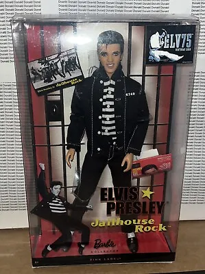 2009 Elvis Presley Barbie Collection Jailhouse Rock Pink Label • $84.49