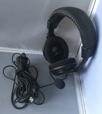 Turtle Beach Ear Force X12 Headband Headset For XBOX Video Gaming Green Black • $19.95
