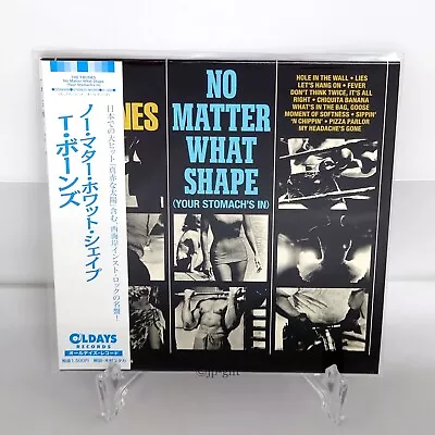 THE T-Bones No Matter What Shape Japan Music CD Bonus Tracks* • $32.80