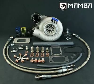 MAMBA GTX Turbo For Nissan RB20DET RB25DET 3  5200 GTX2867R 76T /.73 Bolt-On Hsg • $1604.82