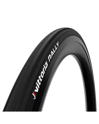 Vittoria Rally 25x28 1C Tube Cotton 220 Tpi Full Black • $26.95