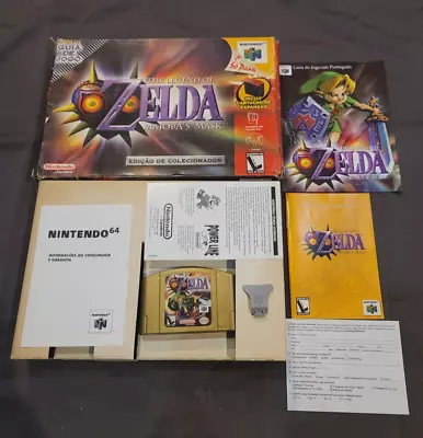 Legend Of Zelda: Majora's Mask Gradiente Big Box Nintendo 64 N64 Complete CIB • $1149.99