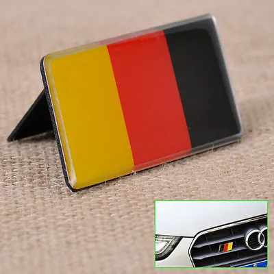 New Front Grille German Flag Emblem Badge Decal Sticker Fit For BMW AUDI VW Golf • $8.14