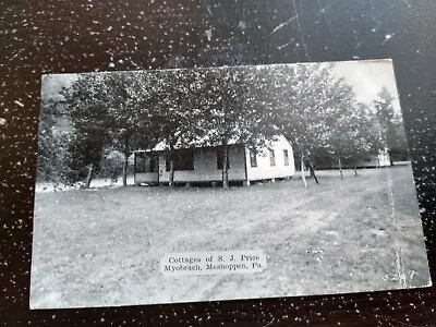 1943 Cottages Of S.J. Price Myobrach Meshoppen PA Hotel Advertising Postcard • $21.21