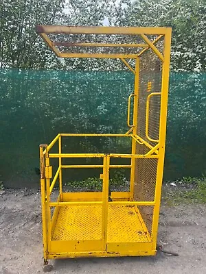 Forklift Access Platform £250+vat Pedestrian Lift Two Man Basket Cherry Picker • £540