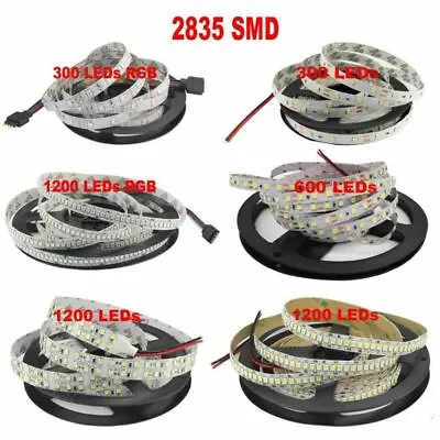 3528 2835 3014 5050 5054 5630 5730 SMD LED Strip Light Flexible 12V 16.4ft 5m • $1.42