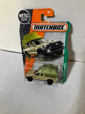 Matchbox #86 2016 Toyota Tacoma Camper Top • $17