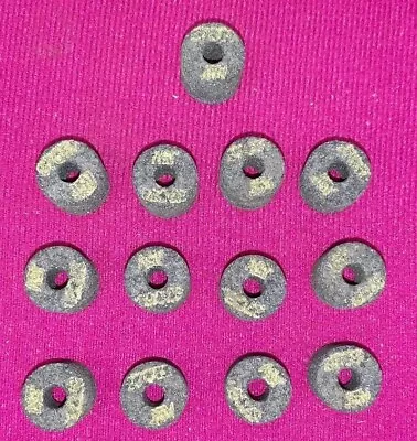 Set Of 13 Mini Cup Grinding Wheels 3/4  By 3/4  And 1/4  Arbor ( 8706A J5V ) • $7.95