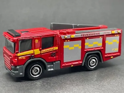 Matchbox Scania P360 Fire Engine Feuerwehr - Sealed Long Card • £12.95