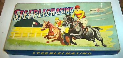 £74.75 • Buy Steeplechasing - Vintage Horse Racing Game By Glevum Games