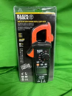 Klein Tools CL800 AC/DC True RMS Auto-Ranging Digital Clamp Meter New (C3) • $65