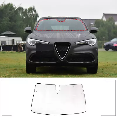 Car Windshield Front Window SunShade Cover For Alfa Romeo Stelvio 2017-23 AU • $29.99