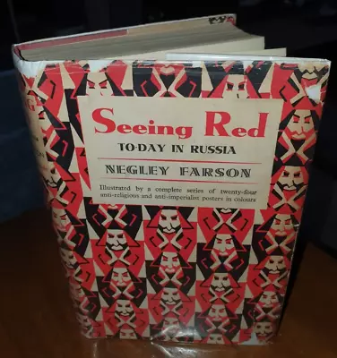 1930 Seeing Red Today In Russia By Farson Kremlin Communist 24 Col Plts Radical* • £79.99