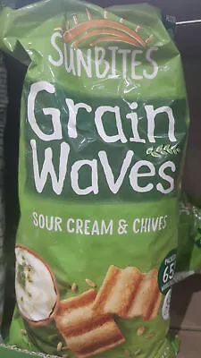 Sunbites Grain Waves Sour Cream & Chives 500G • $11.33