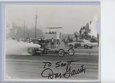 DON GARLITS AUTOGRAPH OLDER SIGNATURE   NHRA 8x10 DRAG  RACING PHOTO • $29.99