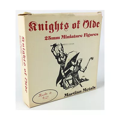 Martian Metals Historical Mini 25mm Knights #1 VG • $225