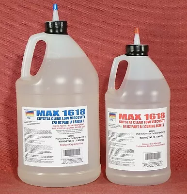 $178.71 • Buy Clear Thin Epoxy Resin 4 Vacuum Infusion Carbon Fiber & Fiberglass High Strength