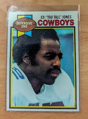 1979 Topps - #24 Ed  Too Tall  Jones Dallas Cowboys VG Condition • $0.99