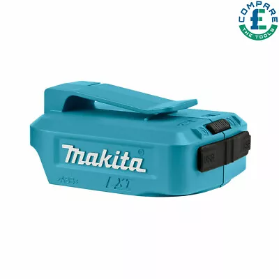 Makita DECADP05 Twin Ports USB Battery Charger Adaptor For 14.4V & 18V Batteries • £22.69