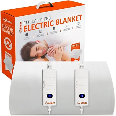 Wärmer Electric Blanket Underblanket Fully Fitted Sheet Overheat Protection • £34.99