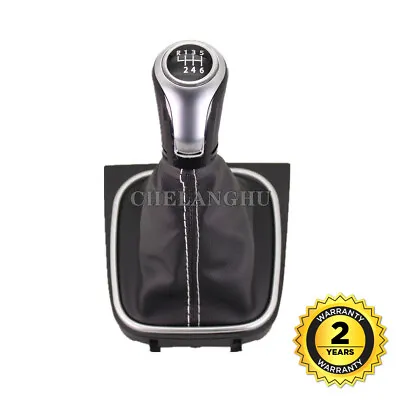 6 Speed Gear Shift Knob For VW Golf 6 MK6 GTI GTD R20 2009 2010 2011 2012 2013 • $16.19