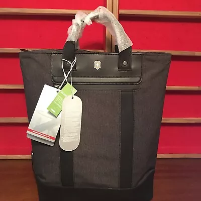 Victorinox Architecture Urban 2 - Grey Black 2 Way Carry Tote 15  Laptop Pocket • $179.99