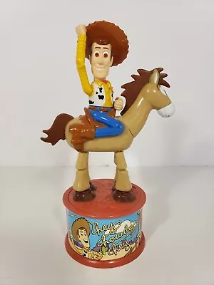 $9.99 • Buy Disney Pixar 1999 Toy Story 2 Woody's Roundup Mcdonald’s Toy Candy Dispenser