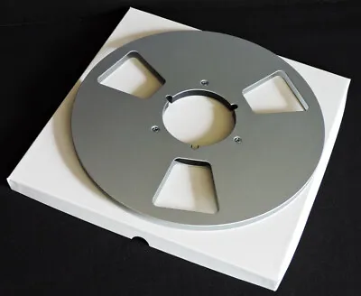 REEL TO REEL NAB Aluminum Reel With Box For 1/4  Tape RMGI RTM  • $42.95