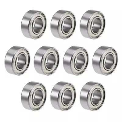 Uxcell R188ZZ Deep Groove Ball Bearings Z2 1/4 Inch X 1/2 Inch X 3/16 Inch Doubl • $11.83