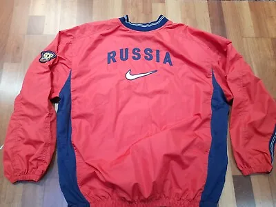 $499.90 • Buy Russia National Team Nike 1998/2000 Match Worn Football Soccer Jacket Rare!! L