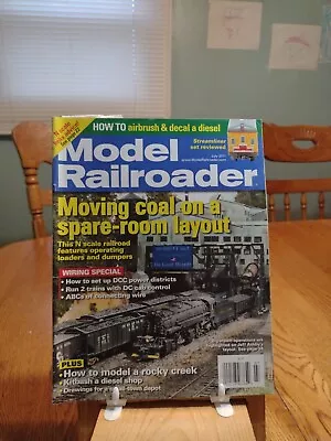 Model Railroader Magazine: July  2011 (RRR4).  • $1.75