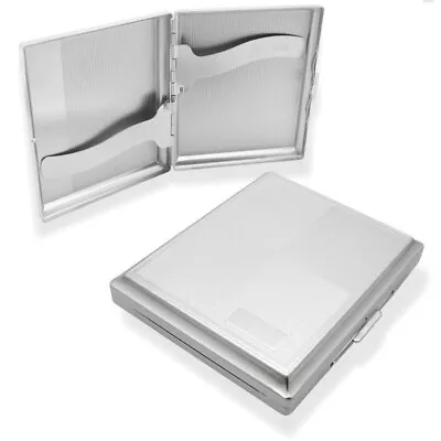 £7.99 • Buy METAL CIGARETTE CASE Cigerette Holder Gift