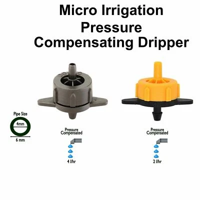 £4.86 • Buy Micro Irrigation Dripper 2 & 4 Ltrhr - Antelco Garden Irrigation Watering