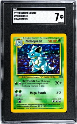 $0.99 • Buy SGC 7 1999 Pokemon TCG Jungle Unlimited Nidoqueen HOLO #7/64 NM NO RESERVE!