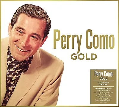 £4.99 • Buy Perry Como Gold 3-CD NEW SEALED And I Love You So/Magic Moments/Papa Loves Mambo