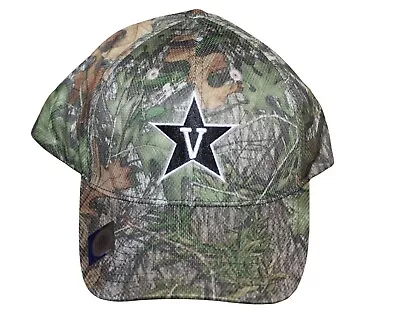 Vanderbilt University Commodores Ball Hat Cap Mossy Oak Camo Snapback Captivatin • $11.70