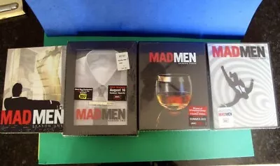 Mad Men Complete Seasons 1-4 DVD Lot - Season 2-4 Sealed - NIB! • $20